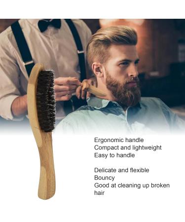 Beard Styling Brush for Men - Soft Bristles & Wooden Handle | Perfect for Hairdressing & Shaving - International Shipping - Buy Online on GoSupps.com