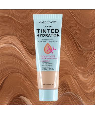 Wet n Wild Bare Focus Tinted Hydrator - Porcelain, Matte Finish, Oil-Free Makeup with Hyaluronic Acid for Moisturizing, Sheer to Medium Coverage - Buy Online on GoSupps.com