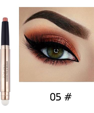  G n rique INTEROOKIE Double Head Monochrome Eyeshadow Pen High Light Smudge Free Beauty Makeup Pearl Light Sleeping Silkworm Eyeshadow (Ten#) - Buy Online on GoSupps.com