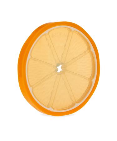 Nuby 100% Silicone Fruit Teether  Orange  3M+ - Buy Online on GoSupps.com