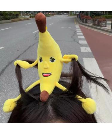 Yellow Banana Headband Costume | Banana Food Prop Headband | Cosplay Banana Hat | Funny Banana Headgear Banana Dress Up Accessory Photo Prop Headband Cosplay Prop Headband Yellow Headband for Adults - Buy Online on GoSupps.com