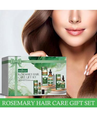 Rosemary Hair Care Gift Set | 3-Piece Vegan Essential Oil Set for Hair Growth & Scalp Treatment - Buy Online on GoSupps.com