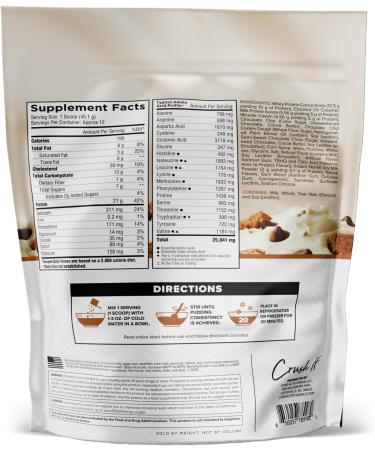 Core Nutritionals Pudd'n Instant Protein Pudding Mix 20G Protein 17 Servings (Banana Chocolate PB Chip 1.5 lb) - Buy Online on GoSupps.com