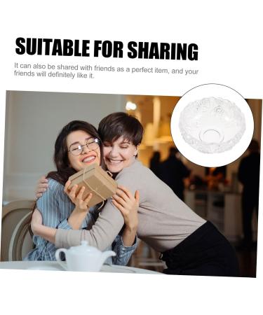 Housoutil Salad Bowl Bowls Nail Soaking Bowl Nail Salon Supplies Manicure Hand Soaking Bowl Remove Wash Soaker Soak off Bowl Nail Remover Bowl Container Glass Exfoliating - Buy Online on GoSupps.com