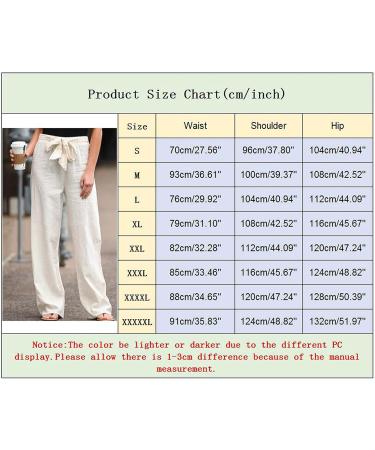 KANGMOON Women's Summer Boho Tie Waist Pants - Army Green 4X-Large - Buy Online on GoSupps.com