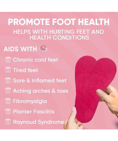 Snook-Ease Heated Insoles - Foot & Toe Warmers for Women | Reheatable & Washable | Fits All Footwear | Microwavable Inserts - Buy Online on GoSupps.com