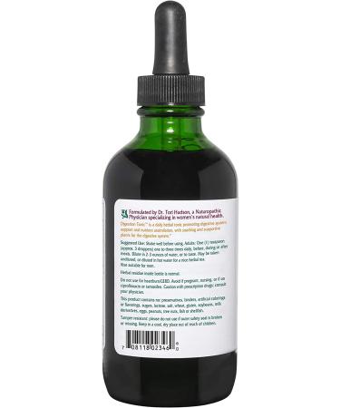 Vitanica Organic Digestion Tonic for Gas, Bloating, Nausea & Indigestion Relief - Peppermint, Fennel, Ginger, Aloe Vera - Gut Health Supplement for Women & Men - Vegan - 4 Oz - Buy Online on GoSupps.com