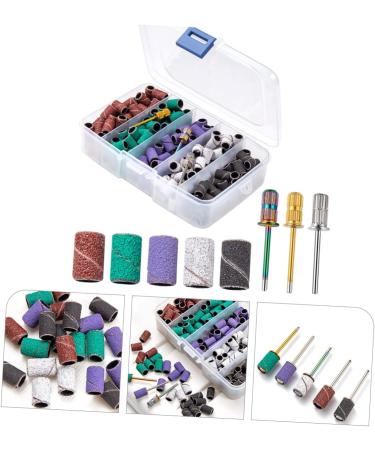 FRCOLOR 4 Sets Nail Polish Set Nails Kit Fine Grit Sanding Bands for Nail Drill Nail Grinding Sanding Bands Professional Nail Drill Nail Sand Rings Nail Kits Polishing Tape Polisher Alloy - Buy Online on GoSupps.com