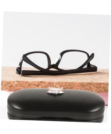 Solustre 1 Set Box Hartschale - Reusable Multi-Purpose Glasses Holder & 2-in-1 Glasses Case for Contacts - Leather Organizer 16x7cm - Buy Online on GoSupps.com