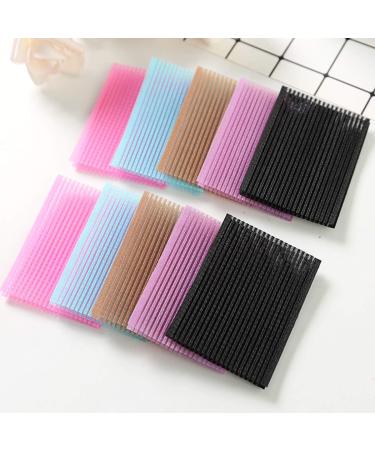 Hair Pad Packing 28 PCS Hair Sticker Clip Bang Fixed Seamless Magic Paste Posts Fringe Hair Bang Patch - Pink - Buy Online on GoSupps.com