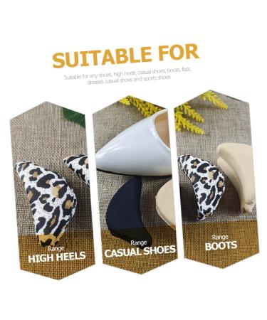 Buy Beaupretty 24 Pairs High Heel Cushion Pads - Soft Toe Plug Inserts for Women - Comfortable Shoe Filler & Toe Cushions - Buy Online on GoSupps.com