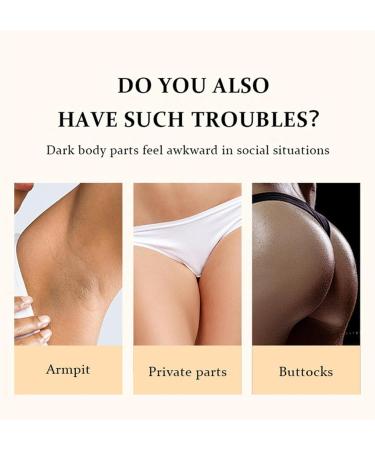  JPSDOWS Intimate Skin Lightening Cream Natural Skin Lightening Cream for Intimate Areas | Bleaching cream for intimate areas underarms knees elbows inner thighs - Buy Online on GoSupps.com