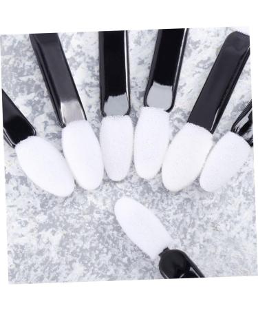 Baluue 100pcs Women Eyeshadow Brush Eye Makeup Brushes Foam Eyeshadow Sponge Eyeshadow Applier White - Buy Online on GoSupps.com