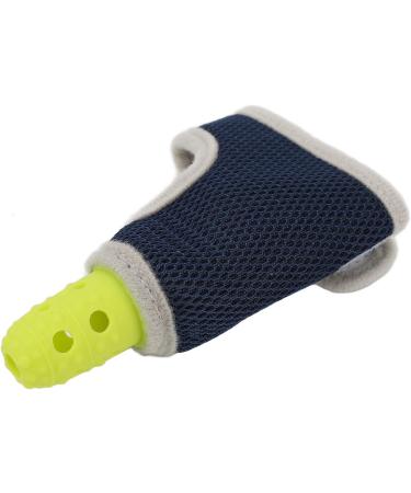 Soft Silicone Baby Glove - Breathable Adjustable Thumb Cuff Suction Control - Yellow - Buy Online on GoSupps.com