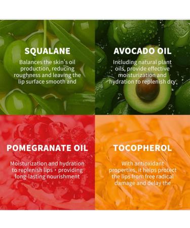 MAEPEOR Glowing Lip Oil - Hydrating Lip Balm & Nourishing Lip Care | 7 Colors Available | Non-Sticky Moisturizing Glossy Finish - Buy Online on GoSupps.com