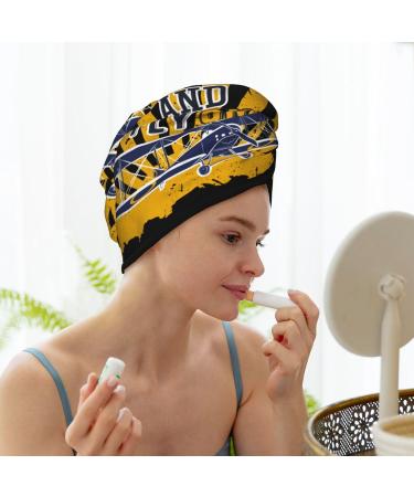 Buy Keep Calm and Fly On Microfiber Hair Towel | Soft Super Absorbent Coral Velvet Wrap for Long Curly & Thick Hair - Quick Dry Hair Cap for Women - Buy Online on GoSupps.com