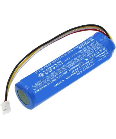 Synergy Digital Emergency Lighting Battery | Compatible with Qolsys IAN034NA | 2600mAh Li-ion 3.7V Replacement for QR0083-840 - Buy Online on GoSupps.com