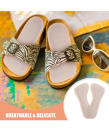 ARTIBETTER Cork Insoles for Women - Non-Slip High Heel Cushion Inserts Self-Adhesive Invisible Barefoot Shoe Inserts Shock & Sweat Absorption - Buy Online on GoSupps.com