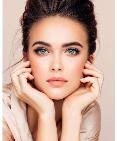 Aricona Gray Colored Contact Lenses -3.25 Diopters | Premium Hydrogel Natural Look for Glasses Wearers - Buy Online on GoSupps.com