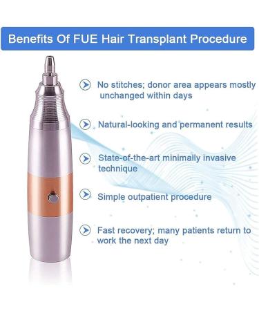 Extracteur De Follicules Pileux FUE Machine De Greffe De Cheveux avec P dales Le Taux De R ussite Atteint 95%/Vitesse De R glage 3 Vitesses pour Une Repousse des Cheveux Plus paisse - Buy Online on GoSupps.com