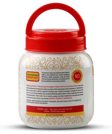 Breathe Easy Granules Ayurvedic Supplement for Healthy Breathing Cold Cough - Buy Online on GoSupps.com