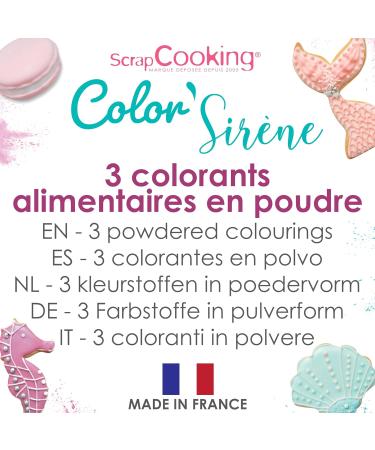 3 Powder Dyes - Mermaid - 3x5g - Buy Online on GoSupps.com