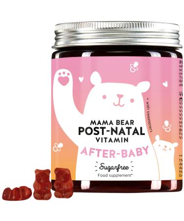 Highly dosed Post-Natal Complex for Breastfeeding - with folic Acid Iron zinc Selenium - High-Dose Complex for Breastfeeding - Gummy Bears (60 Pieces) - Bears With Benefits Mama Bear Postnatal - Buy Online on GoSupps.com