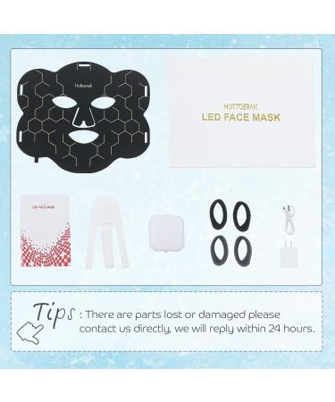 Near-Infrared Light for Face Portable LED Face Light with Power Bank Red Light Lamp with Timing Function at Home Dark Black - Buy Online on GoSupps.com