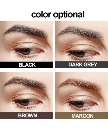 ChAusa 4 Pcs Liquid Eyebrow Pencil Waterproof Eyebrow Pencil Eyebrows with Micro-Fork Tip Waterproof and Sweat-Proof for Natural Looking Eyebrows Makeup - Buy Online on GoSupps.com