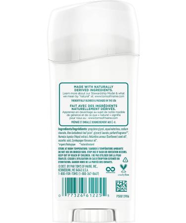 Toms of Maine Lavender Stick Deodorant 2.25 OZ - Natural Odor Protection - Buy Online on GoSupps.com