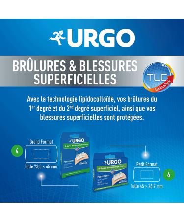 Urgo Large Burn and Wound Dressing X4 - Effective Healing Solution - Buy Online on GoSupps.com