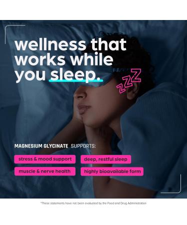 Magnesium Glycinate 1160mg + Aloe Vera D3 & K2 Complex 90 Capsules - High Absorption Non-Laxative - Supports Muscle Function & Healthy Metabolism Chelated Formula - Buy Online on GoSupps.com