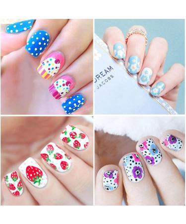 HQdeal 5Pcs Nail Dotting Pen Set for Manicure and Gel Polish Decoration - Buy Online on GoSupps.com