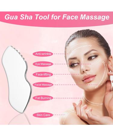 Buy Unbreakable Running Man Cryo Sticks - Stainless Steel Ice Globes & Gua Sha Facial Tools for Skin Tightening & Cooling Spa Treatment - Buy Online on GoSupps.com