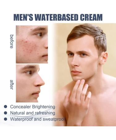 XIXIAN BB Cream 50g Men's Waterbased Cream Invisible Pores Moisturizing Refreshing Waterproof Concealer Brightening Light Makeup - Buy Online on GoSupps.com