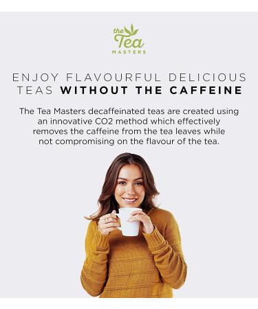 The Tea Masters Loose Leaf Tea - 250g Decaf English Breakfast Tea (Kenya) - Premium Richly Flavoured Black Tea Leaves - Kenyan Tea Perfect for Every Teatime - Buy Online on GoSupps.com