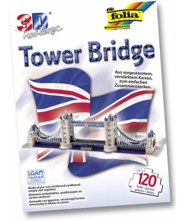 Buy Folia 34001 - 3D Model Tower Bridge London | 120 Parts | International Shipping - Buy Online on GoSupps.com