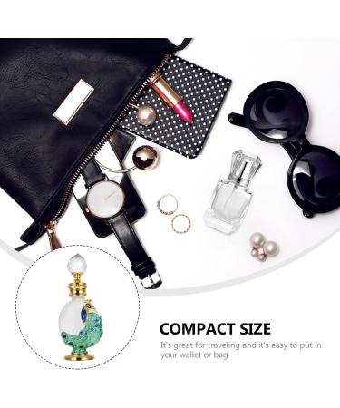 FRCOLOR 1Pc peacock essential oil bottle glass perfume bottle parfum for women empty essential oil container dispenser container cosmetic travel containers Dropper Bottle Miss vial filling - Buy Online on GoSupps.com