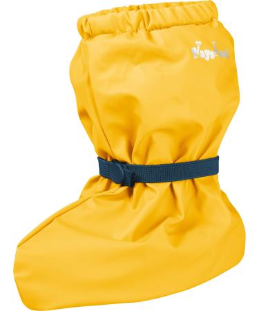 Playshoes Unisex Kid's Waterproof Footies with Fleece Lining Pantuflas Medium Yellow