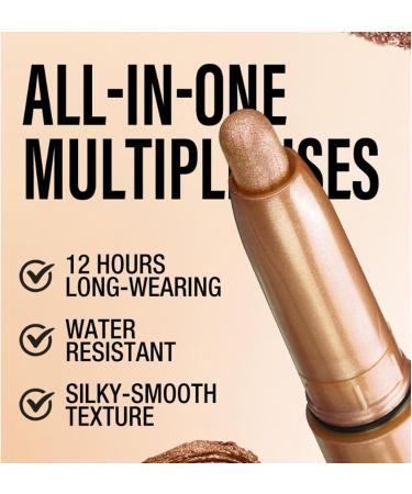 RoseFlower 6 Colors Eyeshadow Shimmer Stick Highlighter Eye Shadow Stick Set Colorful Eyeshadow Pencil Crayon Creamy Waterproof Pearly Sparkle Glitter Cream Stick Pen EyeLiner Makeup for Women Multicolor-c - Buy Online on GoSupps.com