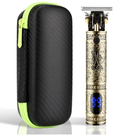 Suttik Hair Clippers for Men - Zero Gapped T-Blade Trimmer - Cordless Professional Barber Clippers in Gold with Bag - Buy Online on GoSupps.com