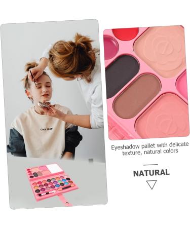 CANIGHT 33 Makeup Palette Eyeshadow for Women Parties Pretend Makeup Bay Palettes Teens Bag Rosy Powder - Buy Online on GoSupps.com