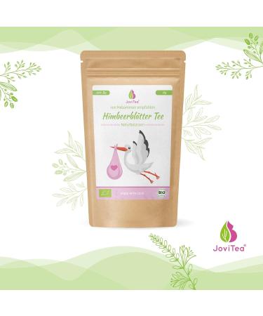 Jovitea Bio Raspberry Leaf Tea Set | 100% Natural Pregnancy Tea | 2x 80g | Ideal for Birth Preparation - Buy Online on GoSupps.com