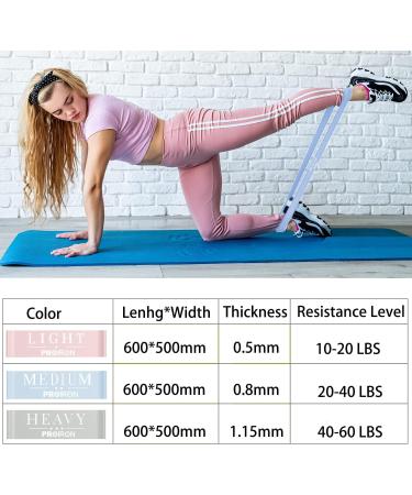 PROIRON Resistance Bands Set of 5 for Women and Men | Exercise Gym Bands with Guide and Carrying Bag | 2023 New Arrival - Buy Online on GoSupps.com