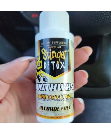 Stinger Detox Mouthwash 2oz - Powerful Oral Cleanser (1 Pack) - Buy Online on GoSupps.com