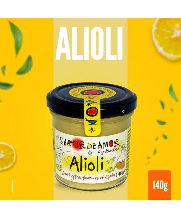 Sabor De Amor By Beatriz Pick N Mix - Choose From Jar with 4 Flavours | Alioli Alioli-with Lime Tapenade Tapenade-Verde | Black & Green Olives-Tapenade Naturally Vegan | Pack of 2 - Buy Online on GoSupps.com