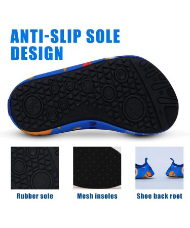 Edoton Children's Aquashing Beach Shoes - Anti-Slip Soft & Durable Kids' Footwear for Swimming Pools & Gardens (EU Size 28/29) - Buy Online on GoSupps.com