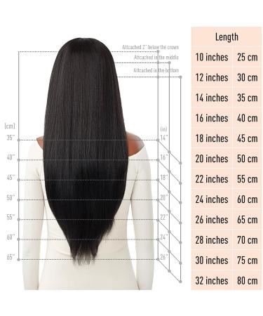 Buy Micro Loop Hair Extensions - Halo Human Hair 0.5g/50g Pack Silky Smooth Pre-Bound 18 Inch #2 - International Shipping Available - Buy Online on GoSupps.com