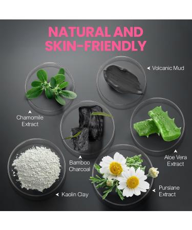 Bubble Carbonated Clay Mask | Deep Cleansing Blackhead Removal Exfoliation & Pore Detox | International Shipping - Buy Online on GoSupps.com