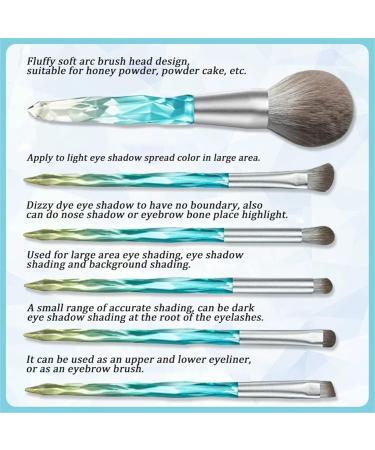 Premium Synthetic Makeup Brushes Set for Concealers Foundation Powder & Eye Shadows - International Shipping Available - Buy Online on GoSupps.com